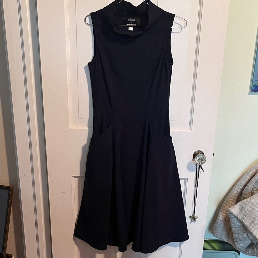 Modcloth Navy Midi Dress